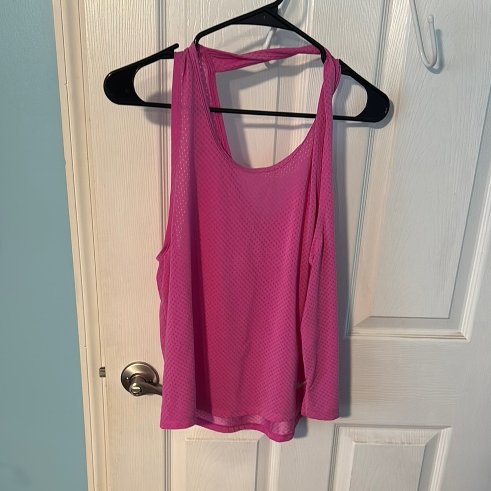 Pink Sleeveless Women's Top